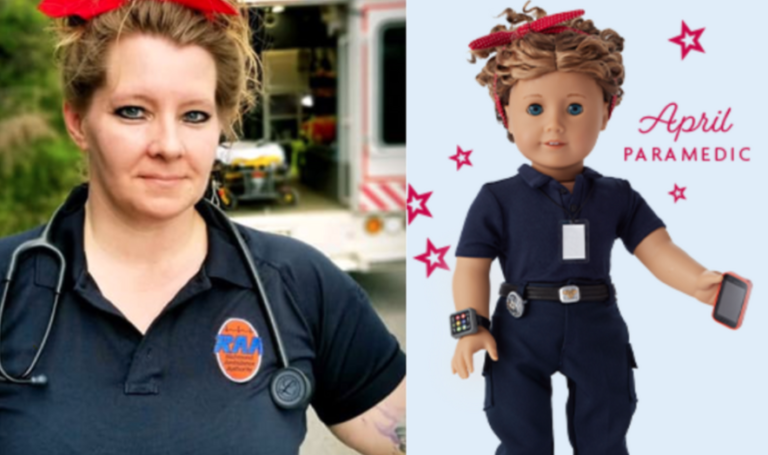 American Girl Released Special Edition Essential Worker Dolls