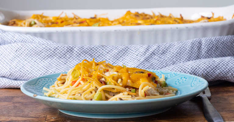 Chicken Spaghetti Casserole