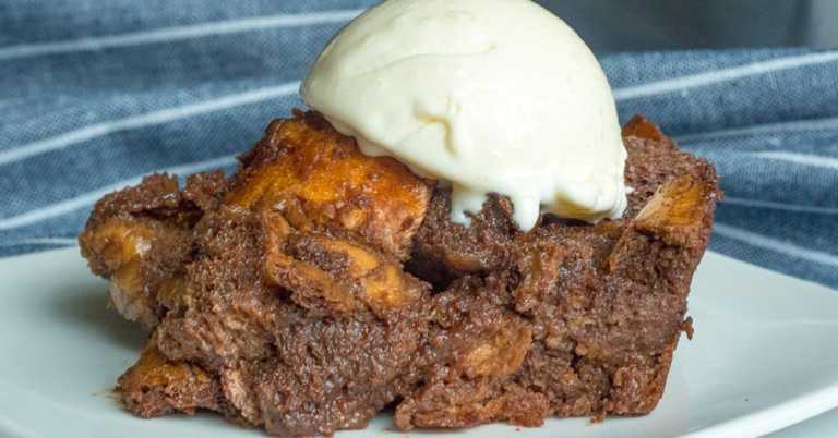 Chocolate Cinnamon Bread Pudding