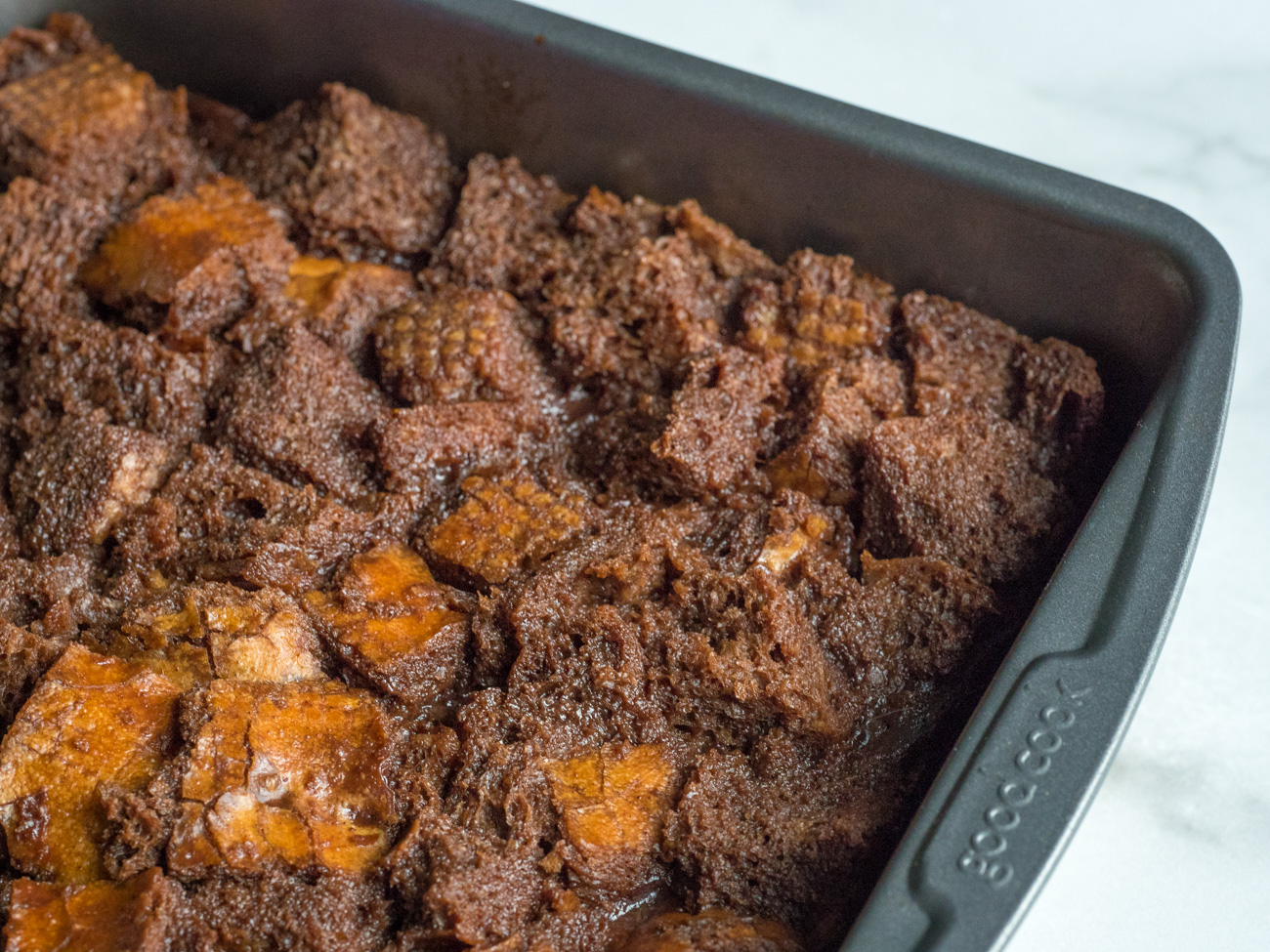 Chocolate Cinnamon Bread Pudding