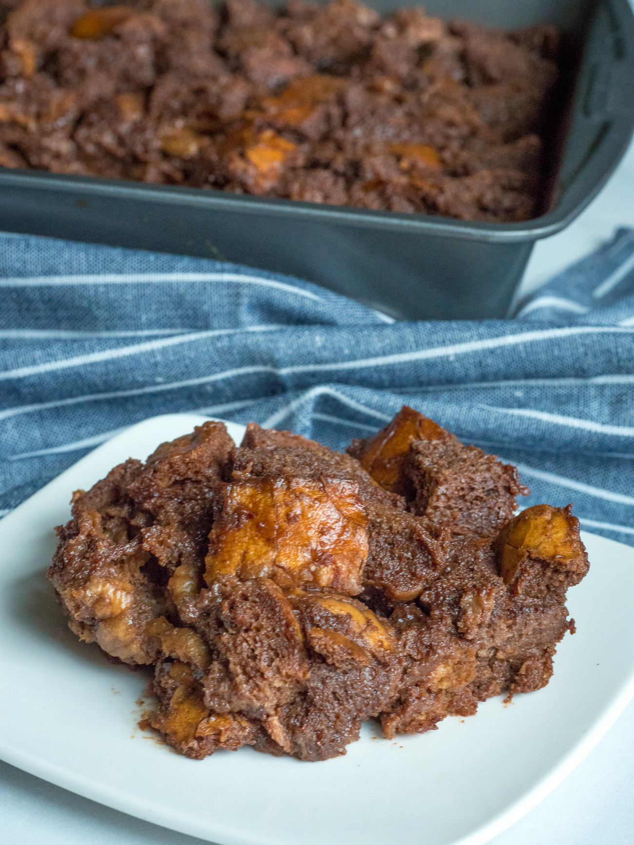 Chocolate Cinnamon Bread Pudding