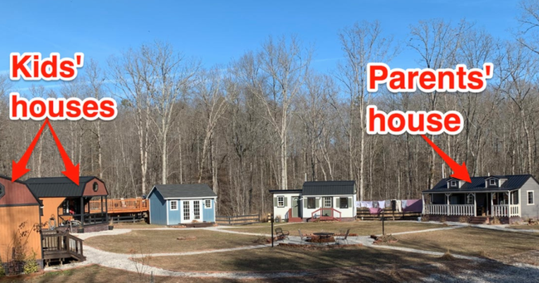 Family Built A Tiny House Village For All Their Children