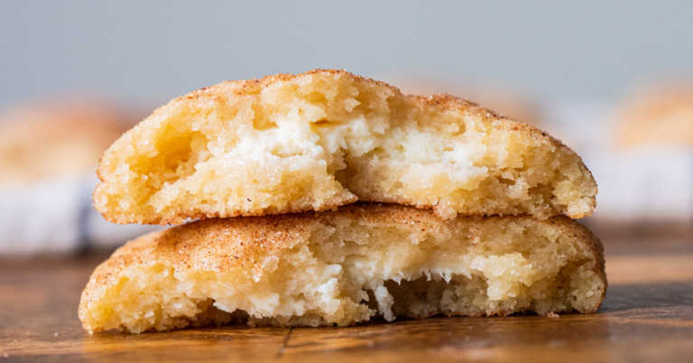 Cinnamon Sugar Pillow Cookies