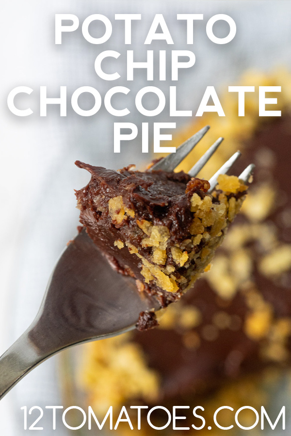 Potato Chip Chocolate Pie-image