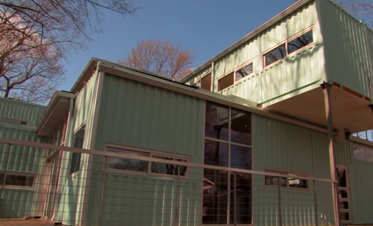 Shipping Container Gets Transformed Into A Surprisingly Stylish Home
