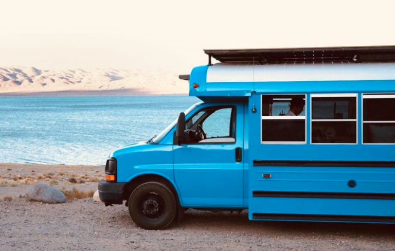 Company Turns Old School Buses Into Glamping Mobiles