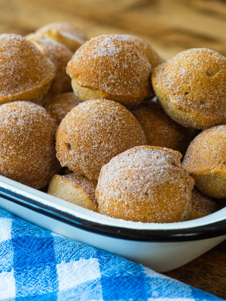 Baked Donut Holes Tomatoes