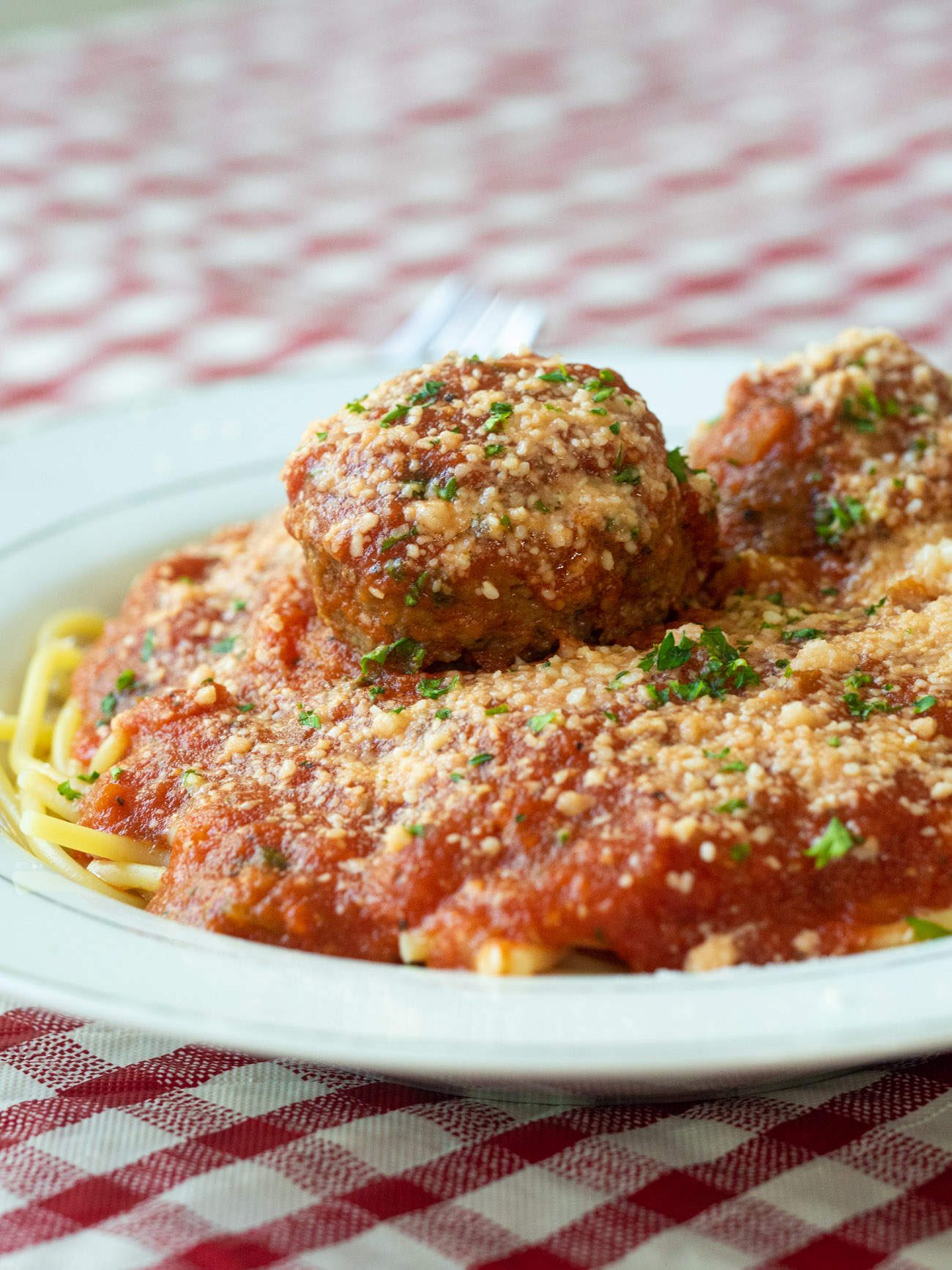 Granny's Spaghetti and Meatballs