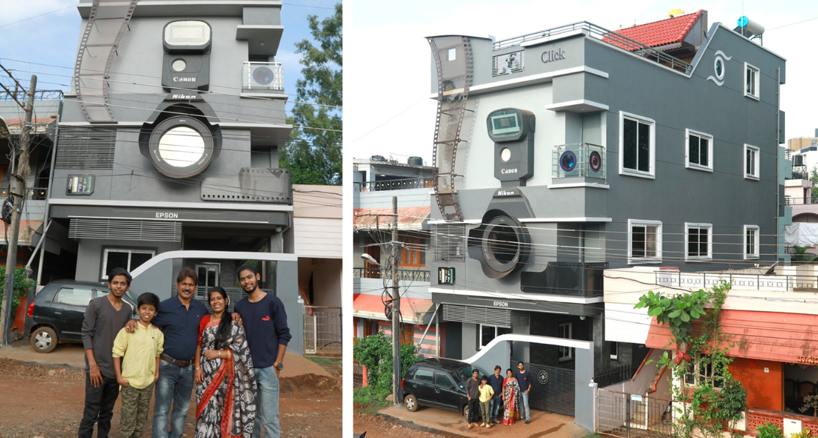 Man Loves Photography So Much He Built A House Shaped Like A Camera