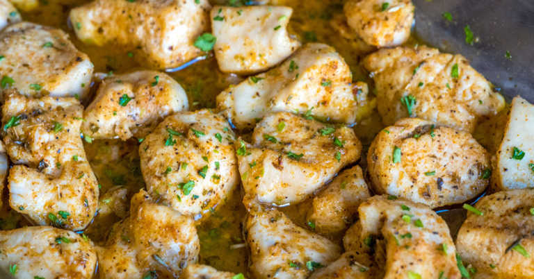 Oven-Baked Chicken Bites