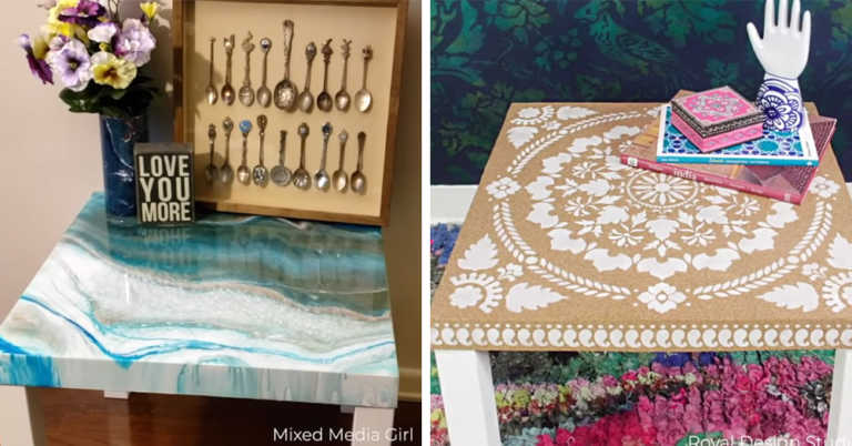 8 Amazing IKEA Table Makeovers