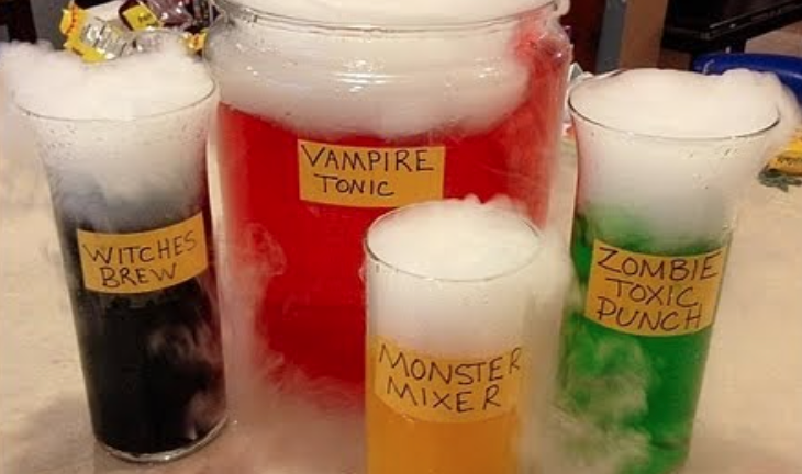 How To Make Foaming Witches Brew Punch For Halloween