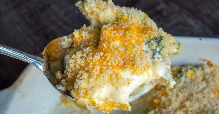 Dump and Bake Chicken Divan