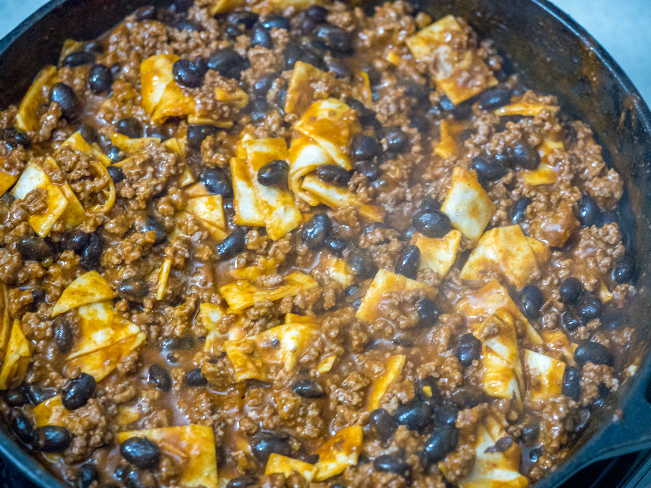 Brett's Mexican-Style Ground Black Bear Skillet