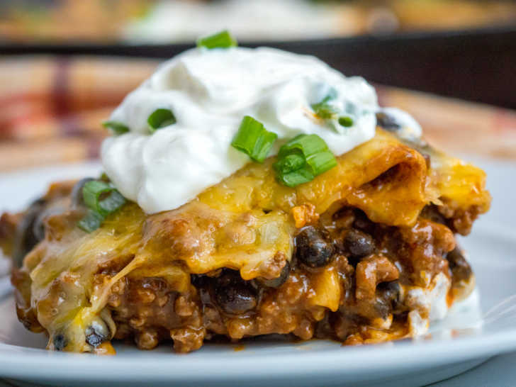 20-Minute Beef Burrito Skillet Dinner | 12 Tomatoes