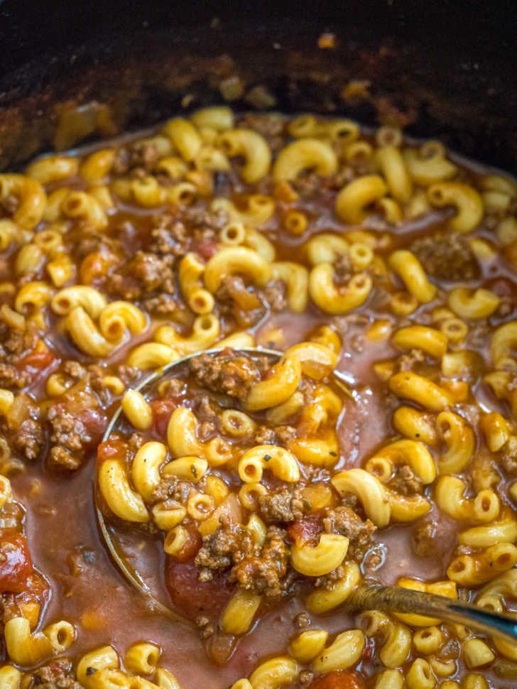 Beef Macaroni Soup | 12 Tomatoes