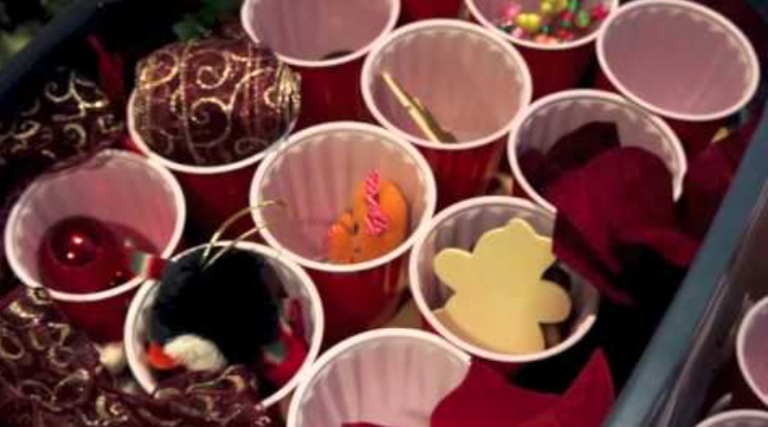 Use Plastic Cups To Store Christmas Ornaments Effectively