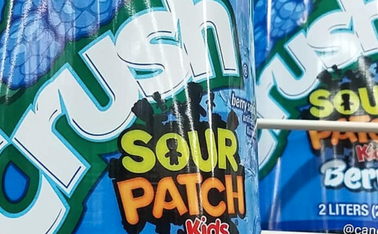 Crush’s New Soda Taste Just Like A Berry Blue Sour Patch Kid