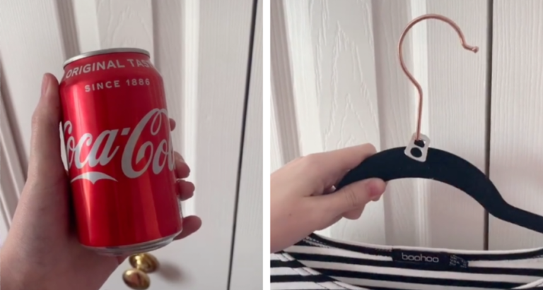 How To Double Your Closet Space With Old Soda Tabs