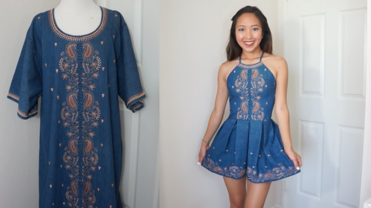 Before-and-After Photos Show How People Transform Thrift-Store Clothes