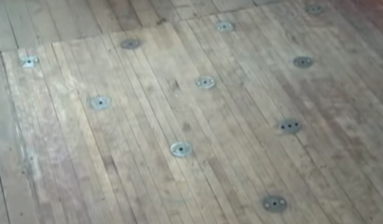 Woman Discovers Metal Circles On The Floor While Remodeling Her 100-Year-Old Home