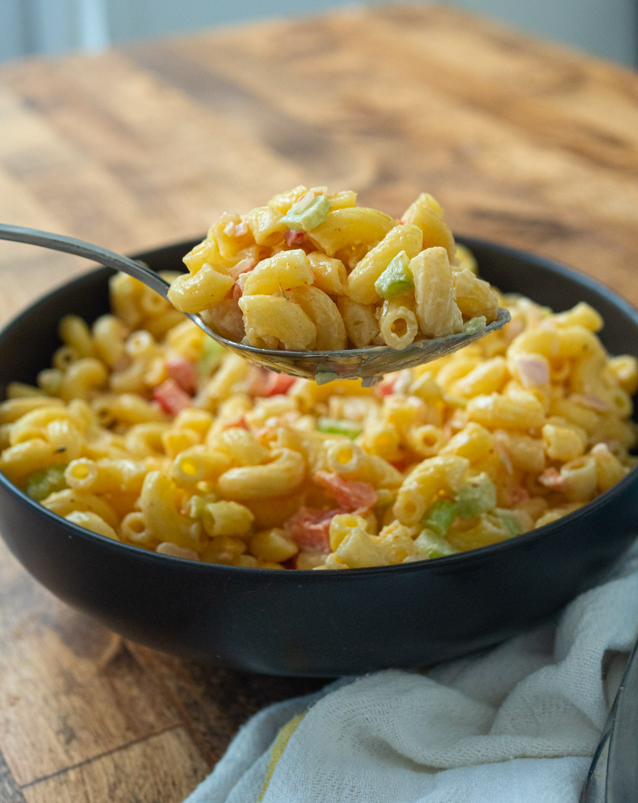 Creamy Cajun Pasta Salad Tomatoes