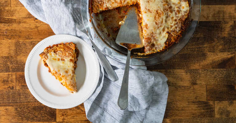 Impossible Lasagna Pie