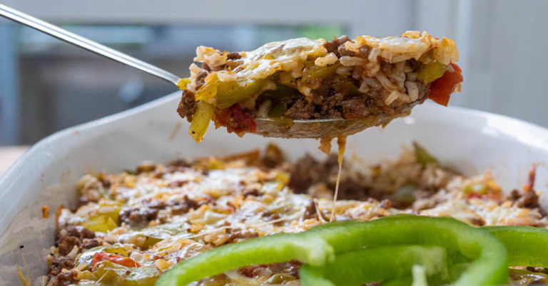 Stuffed Bell Pepper Casserole
