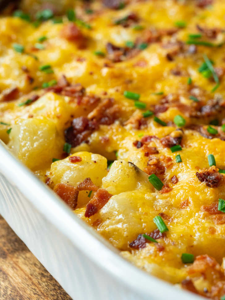 Bacon Ranch Cheesy Potatoes | 12 Tomatoes