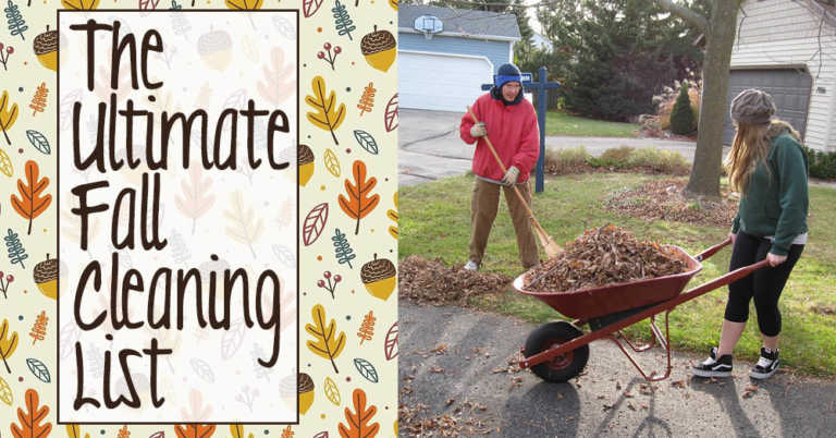 The Ultimate Fall Cleaning & Prep List
