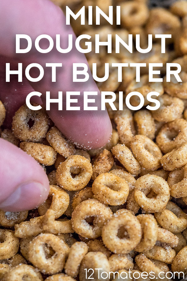 Crockpot Mini Doughnut Toasted Cheerios - Big Bear's Wife - Slow