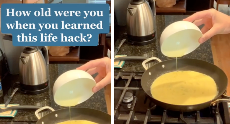 Avoid Dripping Food On The Counter Using This TikTok Hack