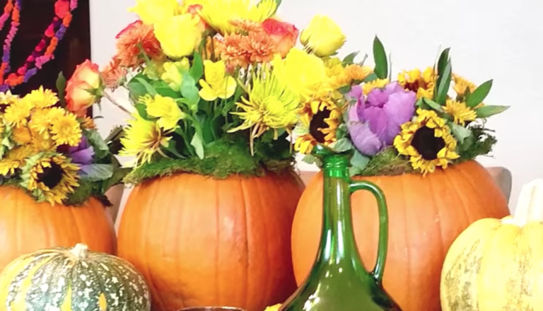Make A Pumpkin Centerpiece Your Guests Will Love