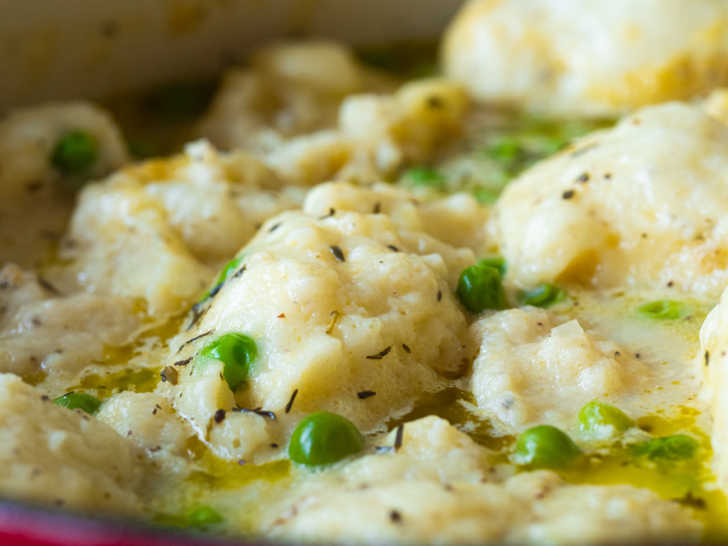 Easy Homemade Chicken and Dumplings - Feast and Farm