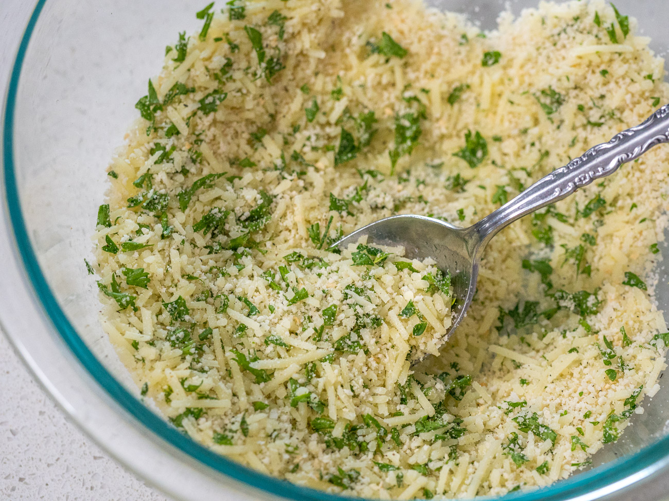 making buttered Crumb Cauliflower 