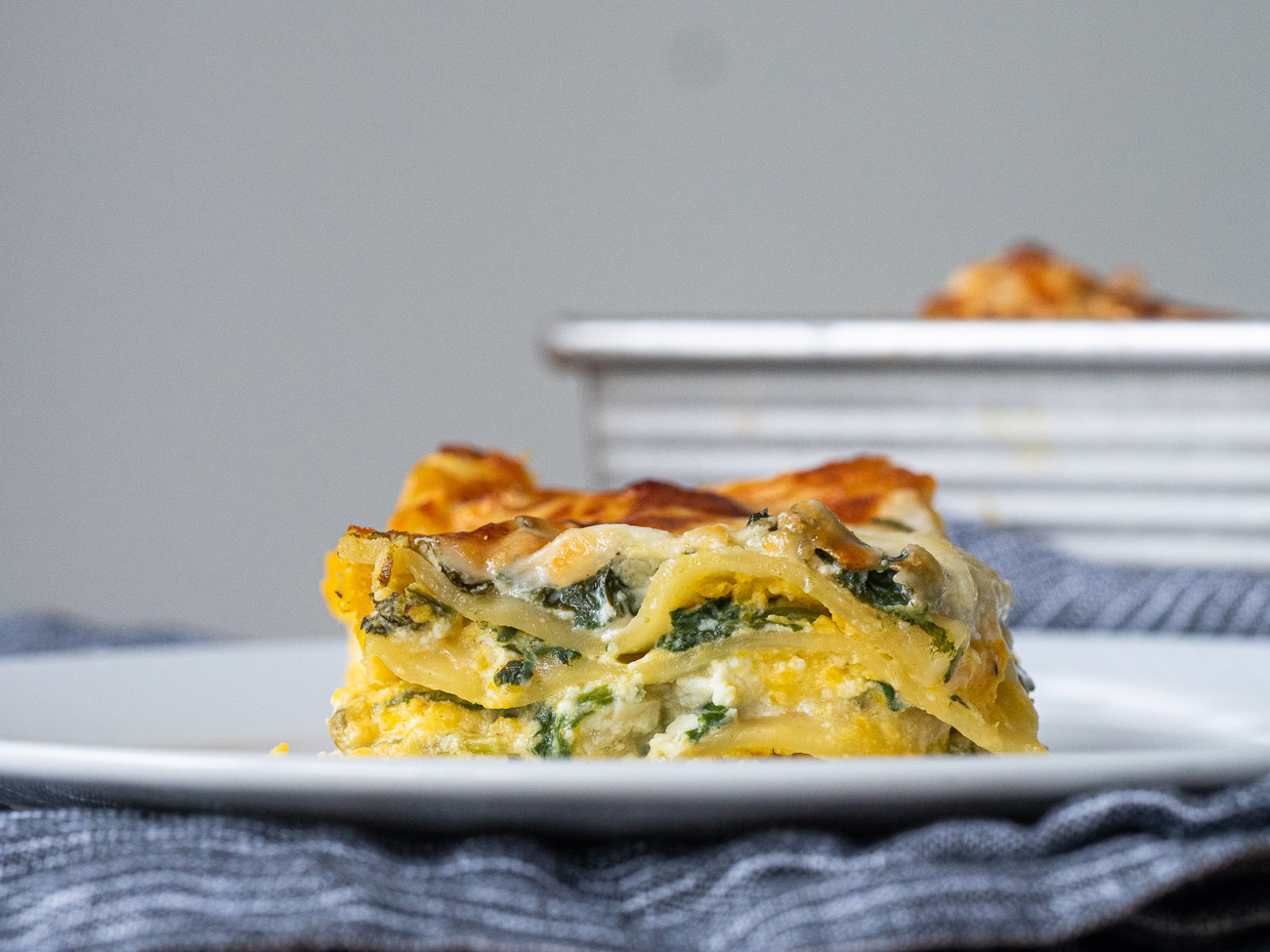 Butternut Squash Spinach Lasagna | 12 Tomatoes