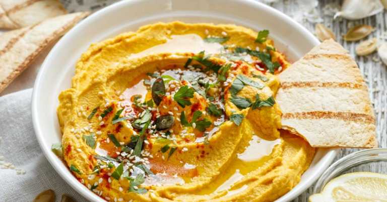 Roasted Pumpkin Hummus