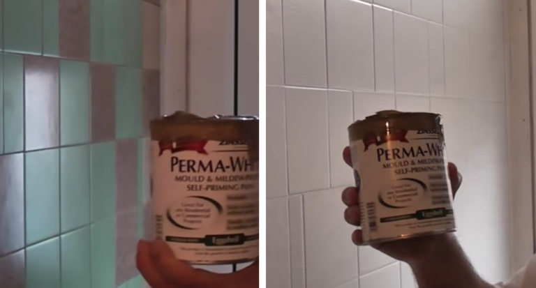 Paint Over Old Tile For A Low-Budget Bathroom Transformation