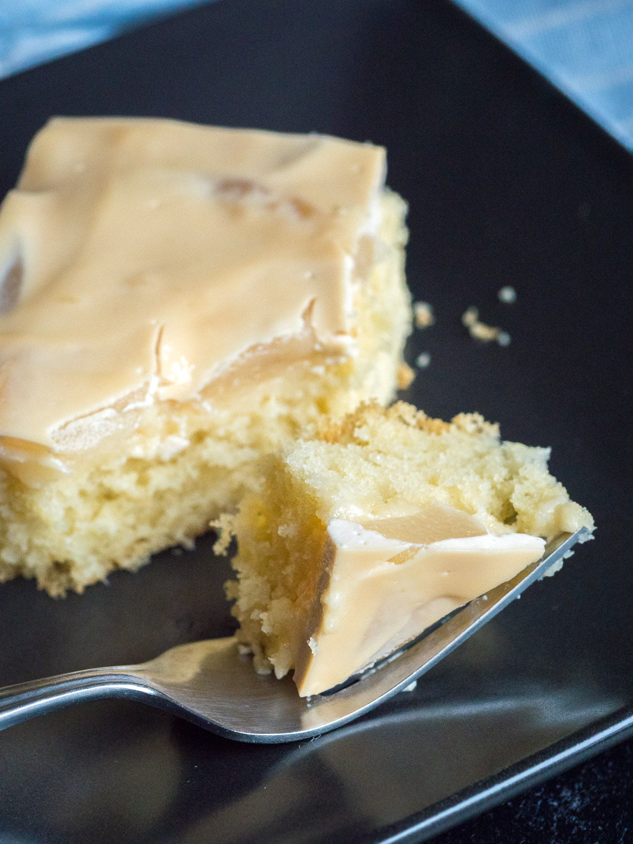 Pear Sour Cream Sheet Cake-image
