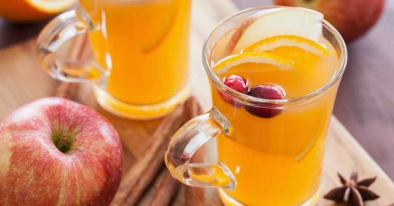 Hot Apple-Orange Spiced Cider
