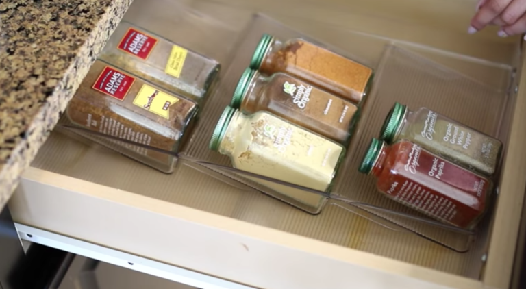 How To Organize The Spices In Your Kitchen Cupboard