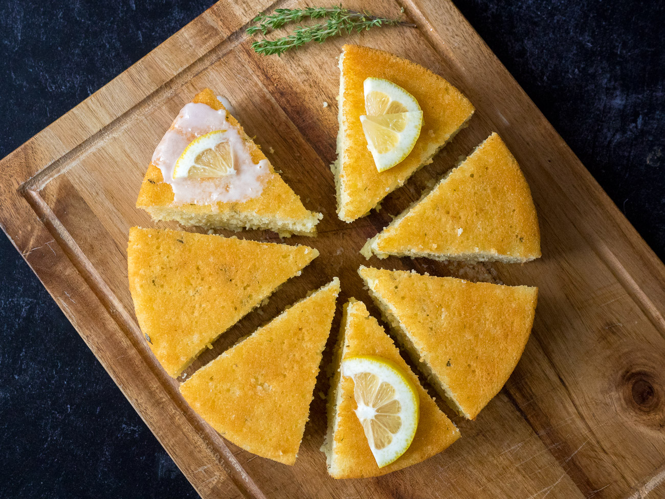Lemon Thyme Breakfast Cake