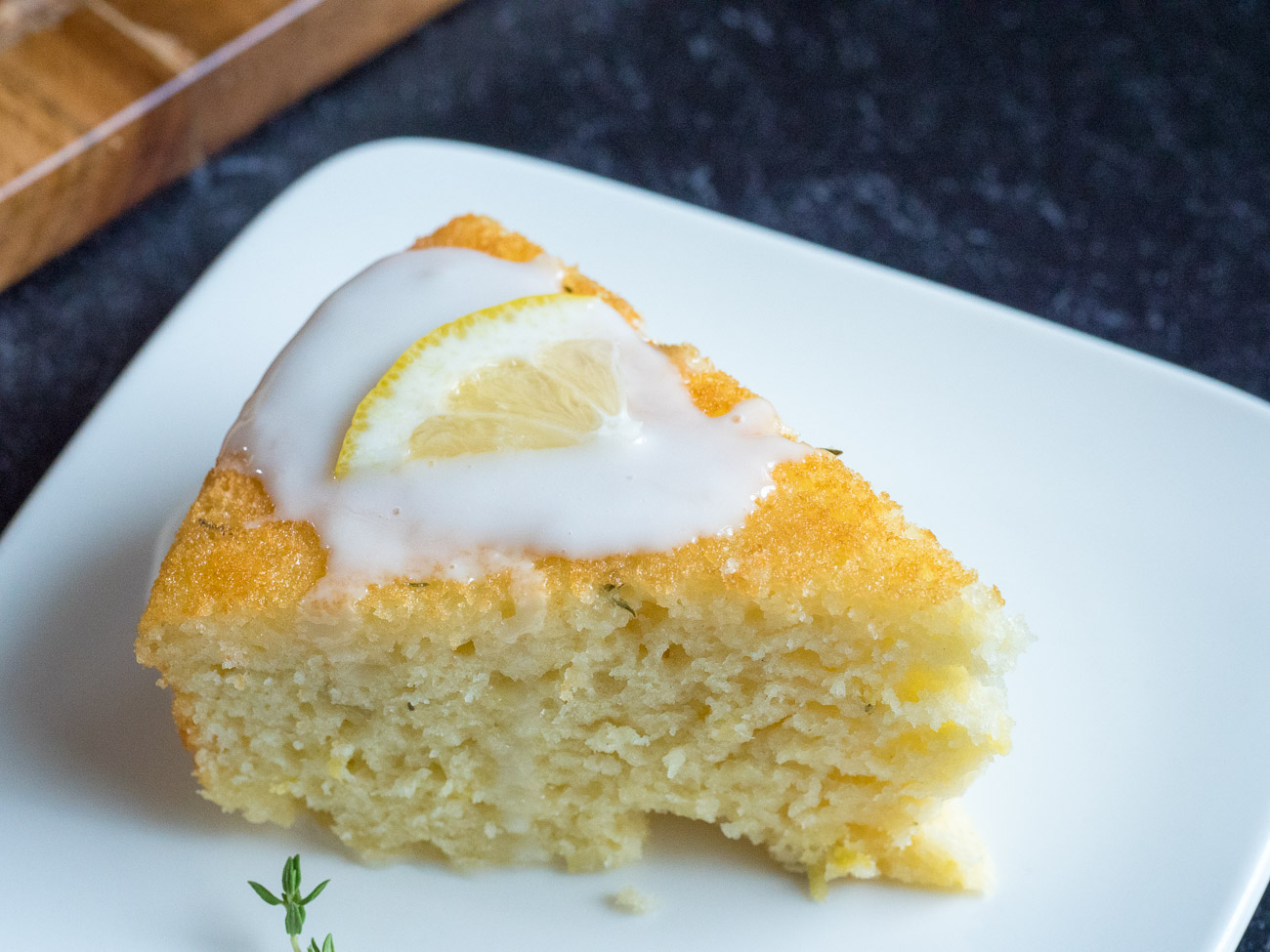 Lemon Thyme Breakfast Cake