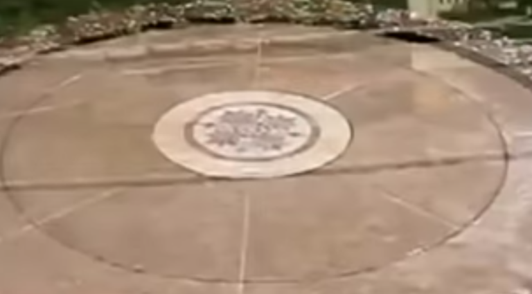 Patio Transforms Into A Swimming Pool At The Touch Of A Button