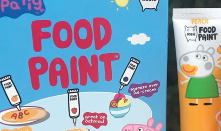 Peppa Pig Edible ‘Food Paint’ Lets Kids Play With Their Food