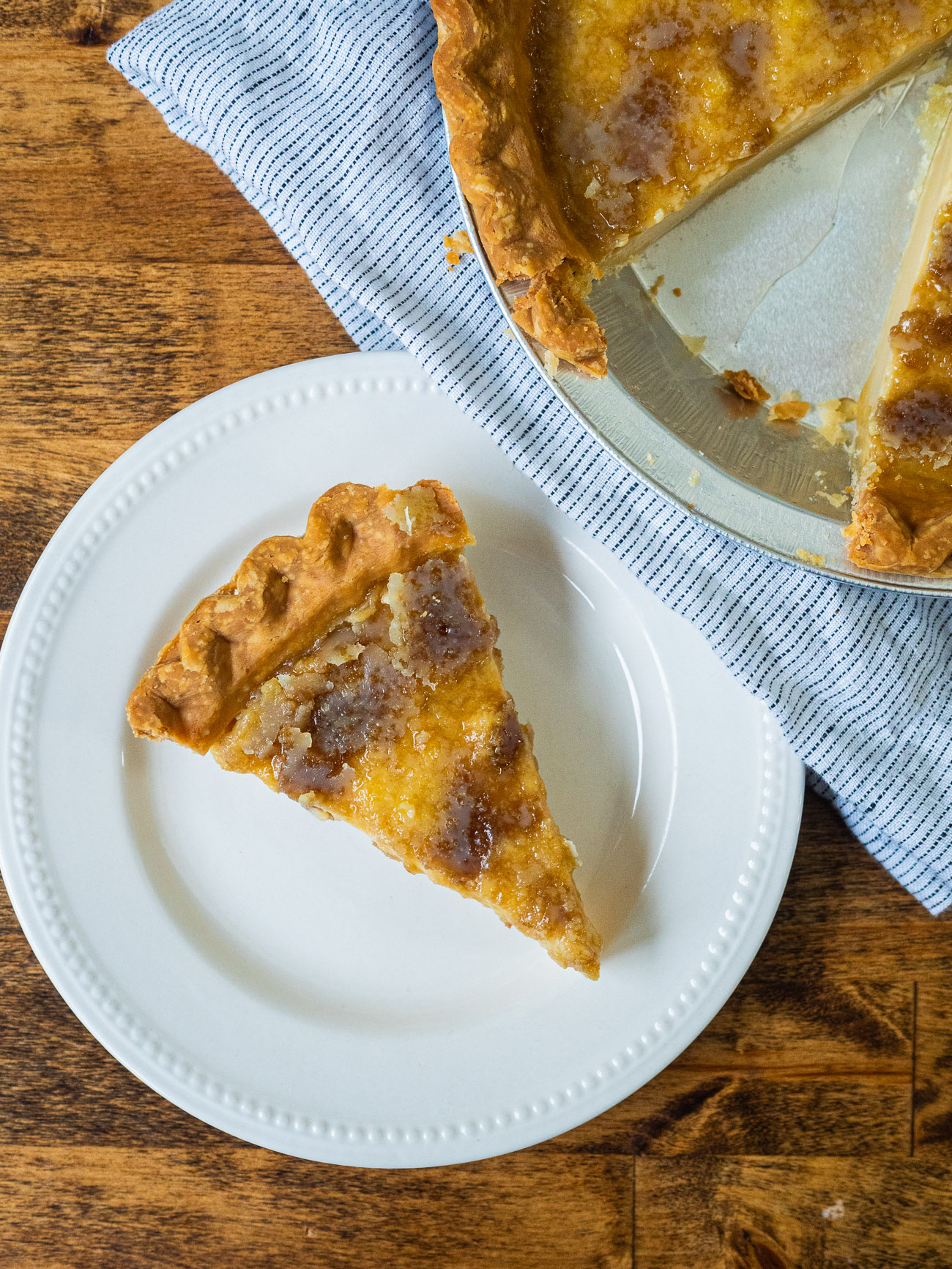 Old Fashioned Mapleine Pie