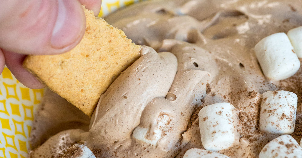Top with marshmallows and serve with animal or graham crackers!