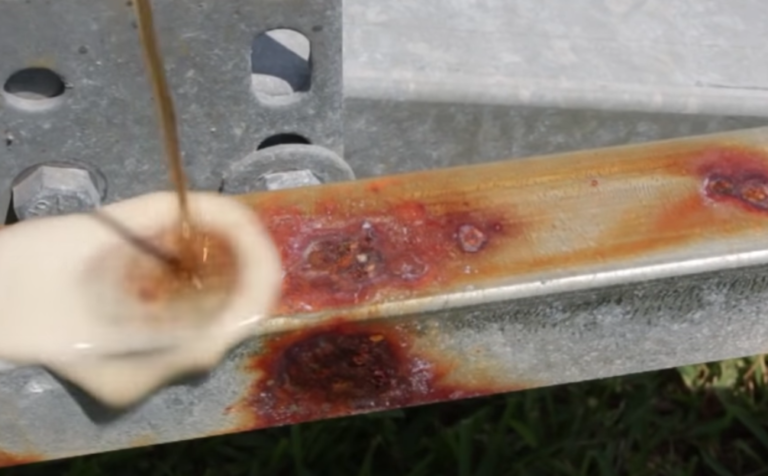 Remove Rust From Metal Surfaces With Coca Cola