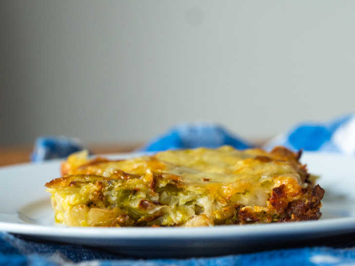 Shaved Brussels Sprouts Gratin | 12 Tomatoes