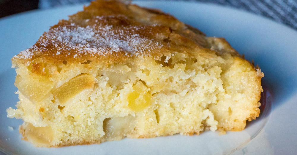 Easy Apple Almond Cake Recipe | Table for Two® by Julie Chiou